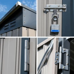 Arrow Cover-IT 5x3 Ft. Brown Metal Shed 31 Arrow Cover-IT 5x3 Ft. Brown Metal Shed -Shelterlogic pgif5vbbihbbjarethbc