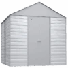 Arrow Select Steel Storage Shed, 14x14, Flute Grey 1 Arrow Select Steel Storage Shed, 14x14, Flute Grey -Shelterlogic pgktpc00szfwh23tyrfe