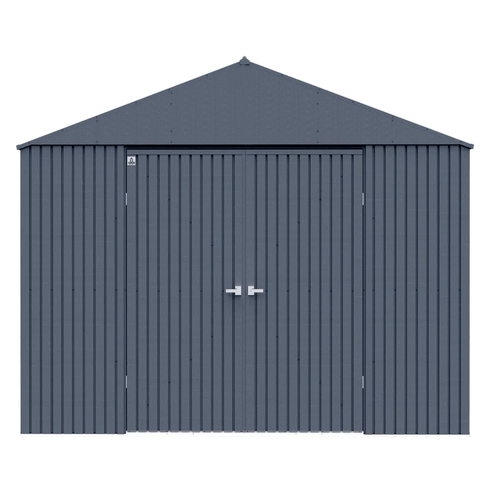 Arrow Elite Steel Storage Shed, 14x12, Anthracite 4 Arrow Elite Steel Storage Shed, 14x12, Anthracite - Image 2