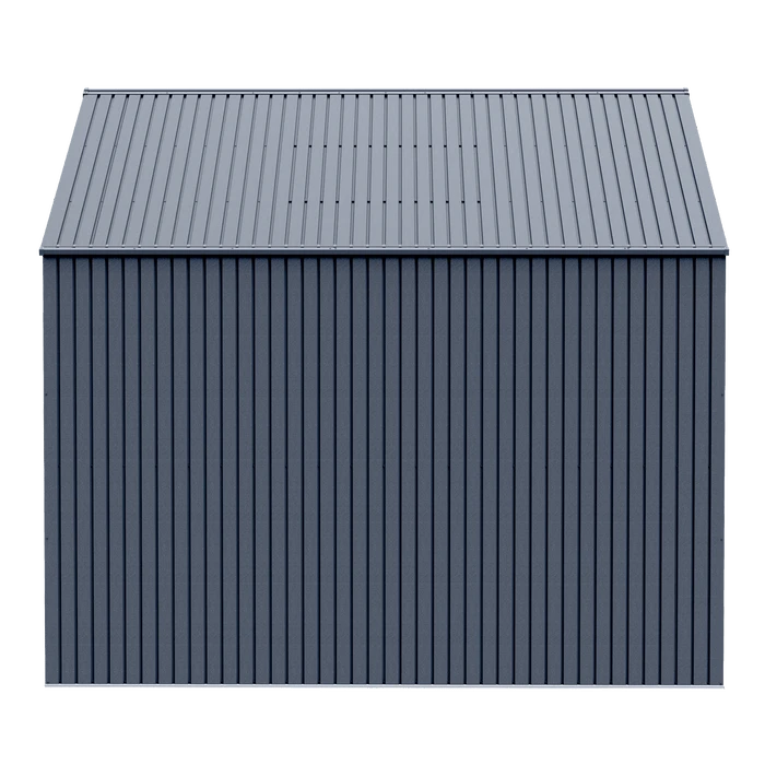 Arrow Elite Steel Storage Shed, 12x14, Anthracite 6 Arrow Elite Steel Storage Shed, 12x14, Anthracite - Image 4