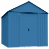 Arrow Classic Metal Shed, 14 X 17, Blue Grey 2 Arrow Classic Metal Shed, 14 X 17, Blue Grey -Shelterlogic pu7y90ajyorsnxbtj4xq