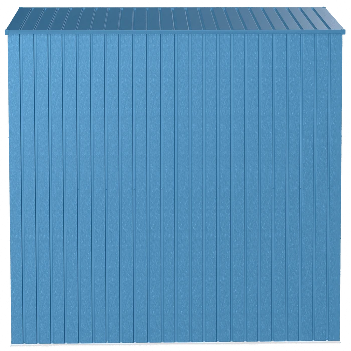 Arrow Elite Steel Storage Shed, 8x4, Blue Grey 7 Arrow Elite Steel Storage Shed, 8x4, Blue Grey - Image 5