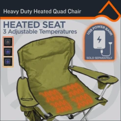 ShelterLogic Deluxe Heated Folding Quad Chair 16 ShelterLogic Deluxe Heated Folding Quad Chair -Shelterlogic qc500h 454 ei heatedseat v2