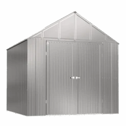 Arrow Elite Steel Storage Shed, 12x12, Galvalume