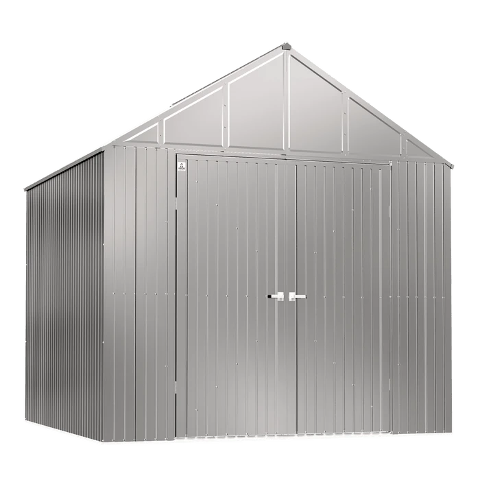 Arrow Elite Steel Storage Shed, 12x12, Galvalume 3 Arrow Elite Steel Storage Shed, 12x12, Galvalume
