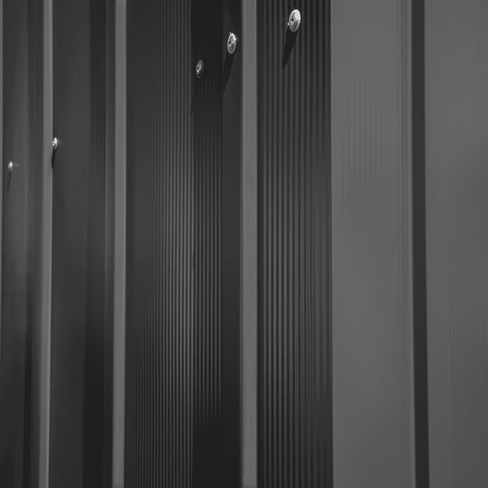 Arrow Classic Steel Storage Shed, 6X6, Charcoal 12 Arrow Classic Steel Storage Shed, 6X6, Charcoal - Image 10