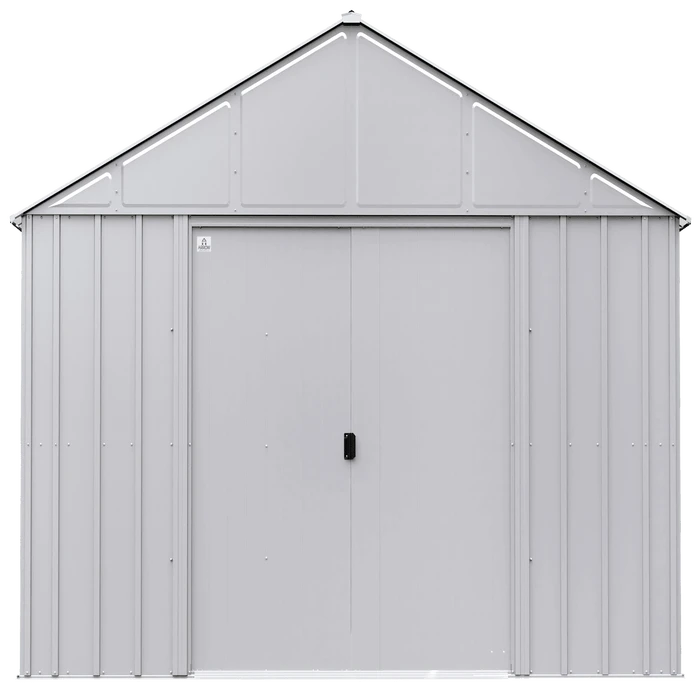 Arrow Classic Metal Shed, 12 X 12, Flute Grey 4 Arrow Classic Metal Shed, 12 X 12, Flute Grey - Image 2