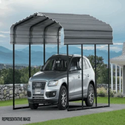 Arrow Carport 10x20x09 Charcoal BKP 29 Arrow Carport 10x20x09 Charcoal BKP -Shelterlogic qsvwzragxmhqmacojdo3