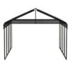 Arrow Carport 20x20x09 Charcoal BKP 1 Arrow Carport 20x20x09 Charcoal BKP -Shelterlogic qtxnkeyto20rvwge1sgr 1