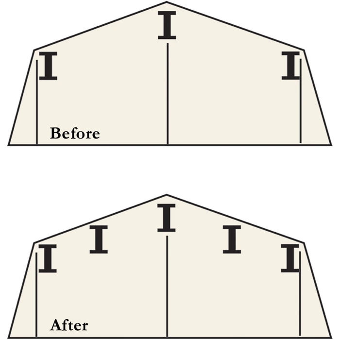Roof Strengthening Kit For Arrow Sheds 10 Ft. X 6 Ft., 10 Ft. X 8 Ft., 10 Ft. X 9 Ft., And 10 Ft. X 10 Ft. (except Swing Door Units) 5 Roof Strengthening Kit For Arrow Sheds 10 Ft. X 6 Ft., 10 Ft. X 8 Ft., 10 Ft. X 9 Ft., And 10 Ft. X 10 Ft. (except Swing Door Units) - Image 3
