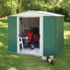 Dresden Series Steel Storage Shed, 10 Ft. X 6 Ft. 1 Dresden Series Steel Storage Shed, 10 Ft. X 6 Ft. -Shelterlogic rmg108 image 01