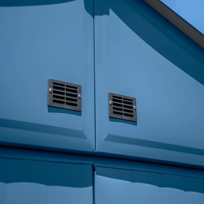 Arrow Select Steel Storage Shed, 14x17, Blue Grey 15 Arrow Select Steel Storage Shed, 14x17, Blue Grey - Image 13