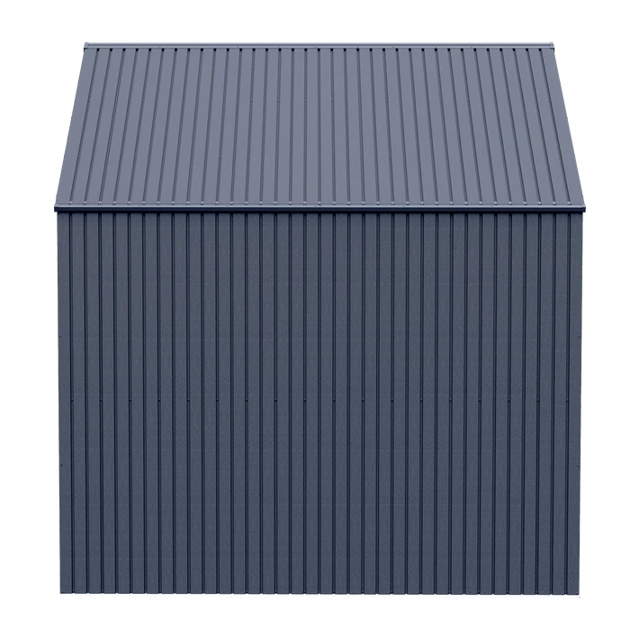 Arrow Elite Steel Storage Shed, 12x12, Anthracite 6 Arrow Elite Steel Storage Shed, 12x12, Anthracite - Image 4