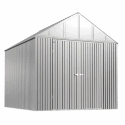 Arrow Elite Steel Storage Shed, 12x14, Galvalume