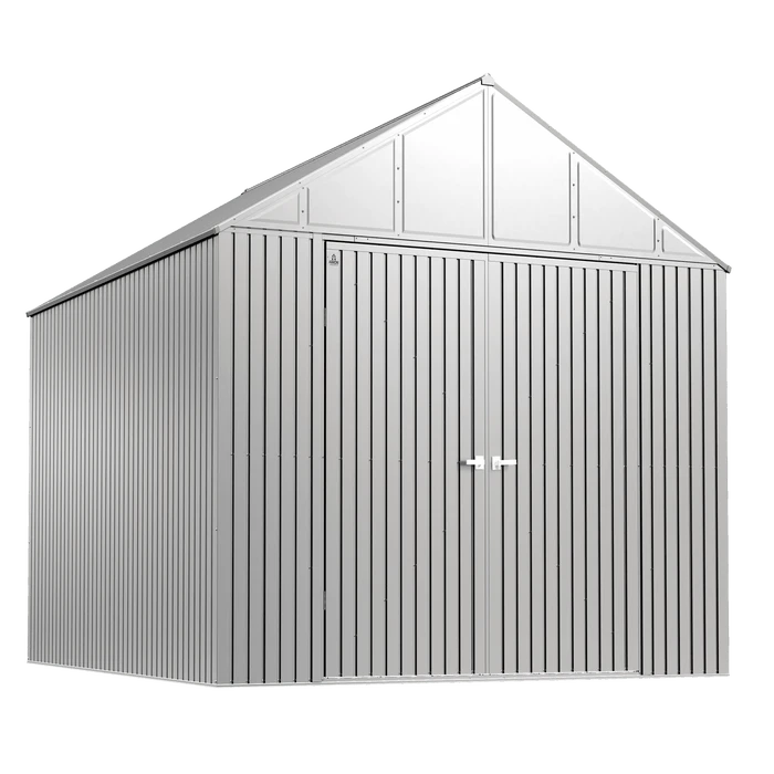 Arrow Elite Steel Storage Shed, 12x14, Galvalume 3 Arrow Elite Steel Storage Shed, 12x14, Galvalume