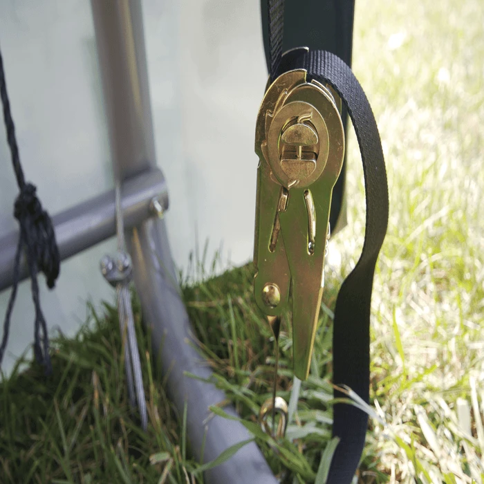 ShelterLogic Shed-in-a-Box 10 X 10 X 8 Ft Roundtop Gray 13 ShelterLogic Shed-in-a-Box 10 X 10 X 8 Ft Roundtop Gray - Image 11