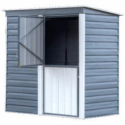 Arrow Shed-in-a-Box™ Steel Storage Shed 14 Arrow Shed-in-a-Box™ Steel Storage Shed -Shelterlogic sbs64 silo image 04