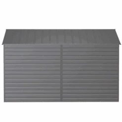 Arrow Select Steel Storage Shed, 10x12, Charcoal 17 Arrow Select Steel Storage Shed, 10x12, Charcoal -Shelterlogic scg1012cc silo image 04