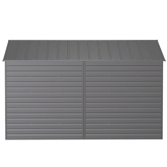Arrow Select Steel Storage Shed, 10x12, Charcoal 7 Arrow Select Steel Storage Shed, 10x12, Charcoal - Image 5