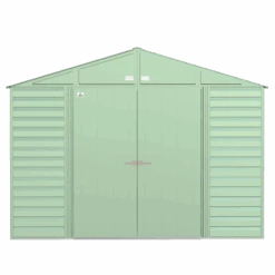 Arrow Select Steel Storage Shed, 10x12, Sage Green