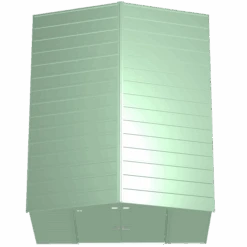 Arrow Select Steel Storage Shed, 10x12, Sage Green 21 Arrow Select Steel Storage Shed, 10x12, Sage Green -Shelterlogic scg1012sg silo image 03