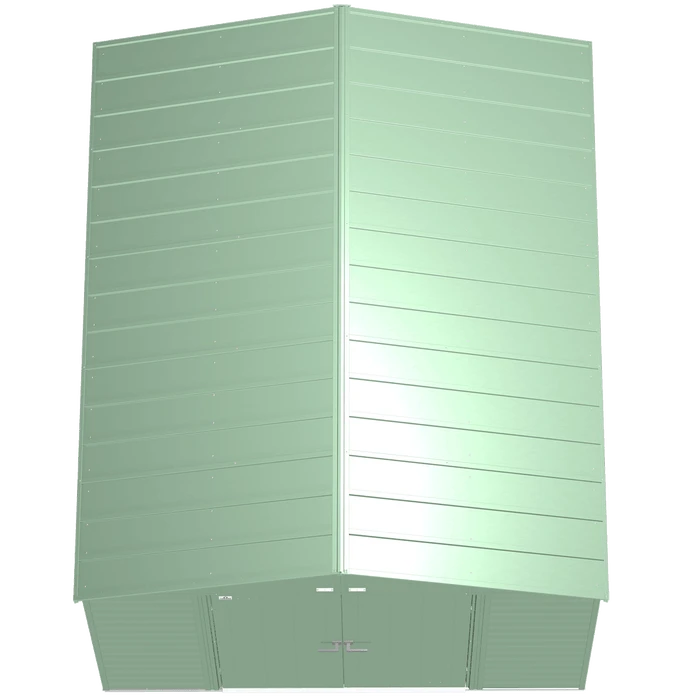 Arrow Select Steel Storage Shed, 10x12, Sage Green 10 Arrow Select Steel Storage Shed, 10x12, Sage Green - Image 8