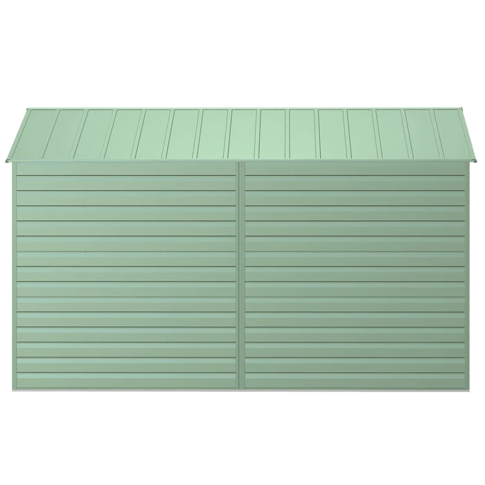 Arrow Select Steel Storage Shed, 10x12, Sage Green 8 Arrow Select Steel Storage Shed, 10x12, Sage Green - Image 6