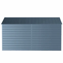 Arrow Select Steel Storage Shed, 10x14, Blue Grey -Shelterlogic scg1014bg silo image 04