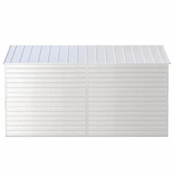 Arrow Select Steel Storage Shed, 10x14, Flute Grey 27 Arrow Select Steel Storage Shed, 10x14, Flute Grey -Shelterlogic scg1014fg silo image 04