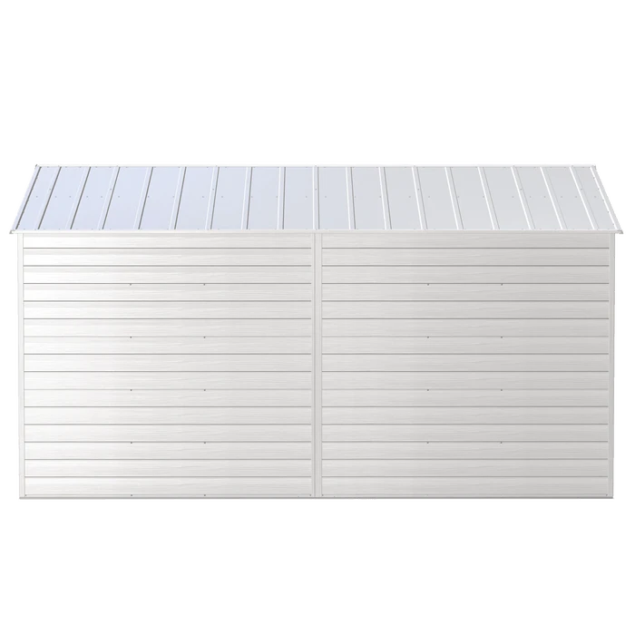 Arrow Select Steel Storage Shed, 10x14, Flute Grey 13 Arrow Select Steel Storage Shed, 10x14, Flute Grey - Image 11