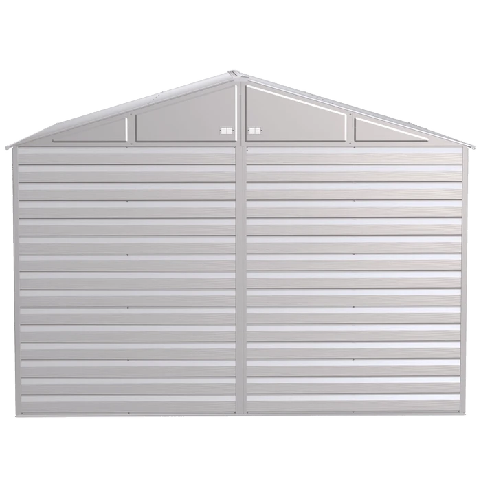 Arrow Select Steel Storage Shed, 10x14, Flute Grey 11 Arrow Select Steel Storage Shed, 10x14, Flute Grey - Image 9