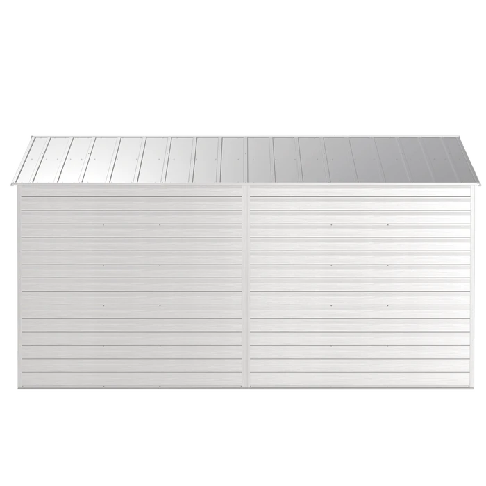 Arrow Select Steel Storage Shed, 10x14, Flute Grey 10 Arrow Select Steel Storage Shed, 10x14, Flute Grey - Image 8