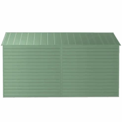 Arrow Select Steel Storage Shed, 10x14, Sage Green 25 Arrow Select Steel Storage Shed, 10x14, Sage Green -Shelterlogic scg1014sg silo image 04