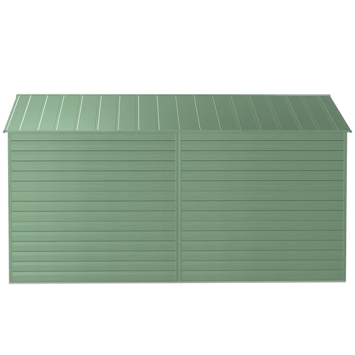 Arrow Select Steel Storage Shed, 10x14, Sage Green 12 Arrow Select Steel Storage Shed, 10x14, Sage Green - Image 10