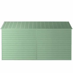 Arrow Select Steel Storage Shed, 10x14, Sage Green 22 Arrow Select Steel Storage Shed, 10x14, Sage Green -Shelterlogic scg1014sg silo image 07