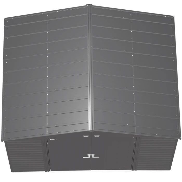 Arrow Select Steel Storage Shed, 10x8, Charcoal 10 Arrow Select Steel Storage Shed, 10x8, Charcoal - Image 8