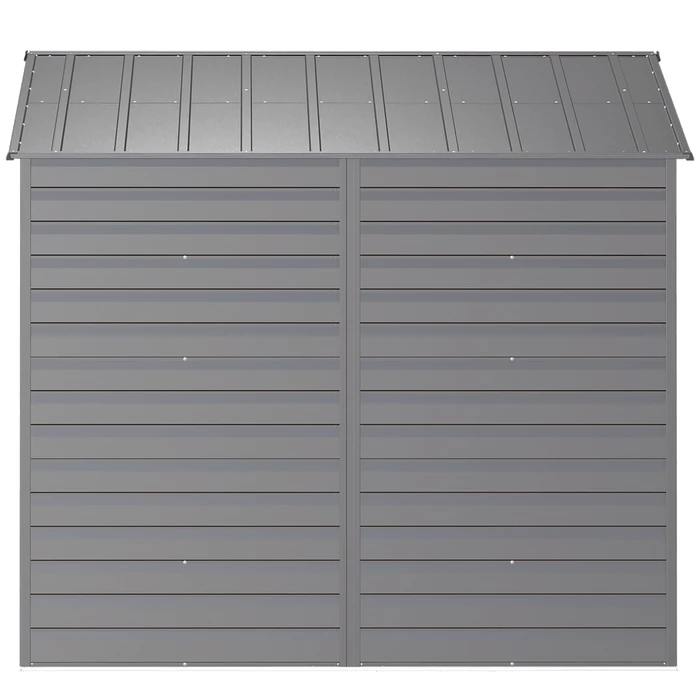 Arrow Select Steel Storage Shed, 10x8, Charcoal 8 Arrow Select Steel Storage Shed, 10x8, Charcoal - Image 6