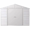Arrow Select Steel Storage Shed, 10x8, Flute Grey 2 Arrow Select Steel Storage Shed, 10x8, Flute Grey -Shelterlogic scg108fg silo image 02