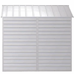 Arrow Select Steel Storage Shed, 10x8, Flute Grey 19 Arrow Select Steel Storage Shed, 10x8, Flute Grey -Shelterlogic scg108fg silo image 04
