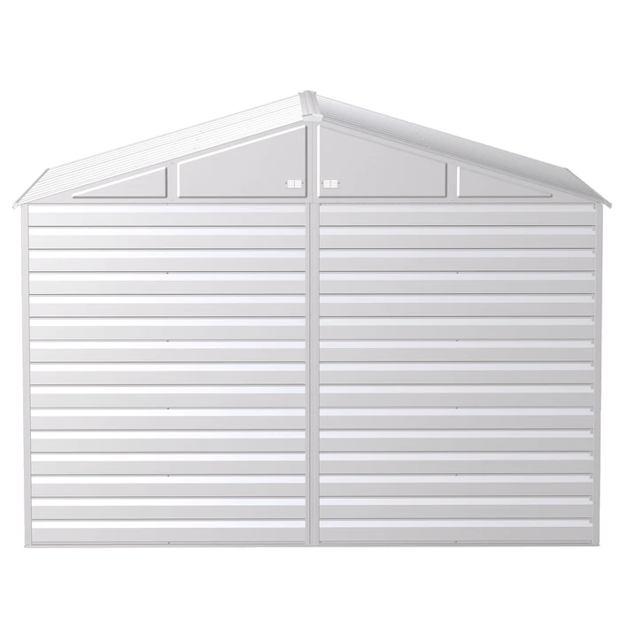 Arrow Select Steel Storage Shed, 10x8, Flute Grey 9 Arrow Select Steel Storage Shed, 10x8, Flute Grey - Image 7