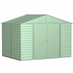 Arrow Select Steel Storage Shed, 10x8, Sage Green 18 Arrow Select Steel Storage Shed, 10x8, Sage Green -Shelterlogic scg108sg silo image 01