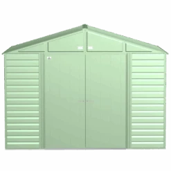 Arrow Select Steel Storage Shed, 10x8, Sage Green