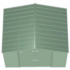 Arrow Select Steel Storage Shed, 10x8, Sage Green 21 Arrow Select Steel Storage Shed, 10x8, Sage Green -Shelterlogic scg108sg silo image 03