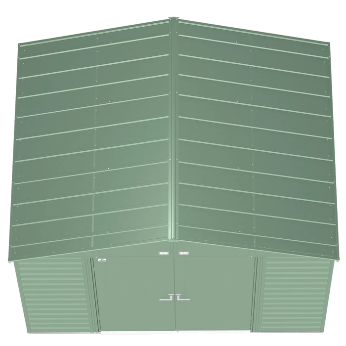 Arrow Select Steel Storage Shed, 10x8, Sage Green 10 Arrow Select Steel Storage Shed, 10x8, Sage Green - Image 8