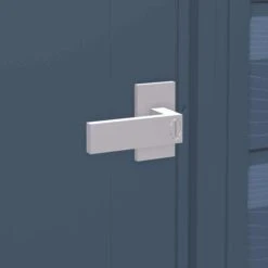 Arrow Select Steel Storage Shed, 8x8, Blue Grey -Shelterlogic scg65bg scg67bg scp64bg detail image 01 2