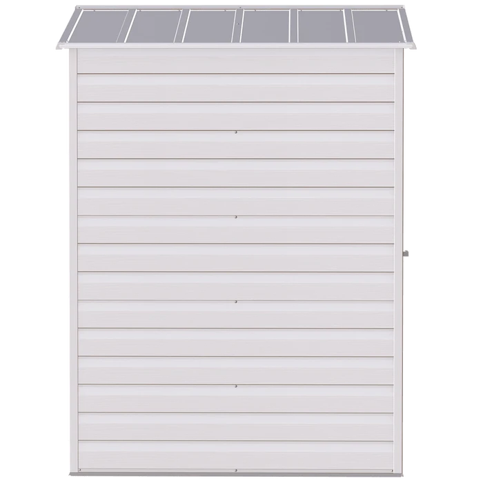 Arrow Select Steel Storage Shed, 6x5, Flute Grey 12 Arrow Select Steel Storage Shed, 6x5, Flute Grey - Image 10