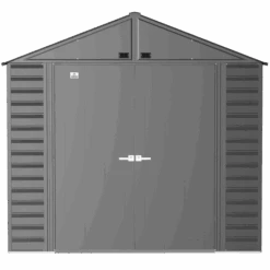 Arrow Select Steel Storage Shed, 8x6, Charcoal 19 Arrow Select Steel Storage Shed, 8x6, Charcoal -Shelterlogic scg86cc silo image 02