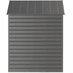 Arrow Select Steel Storage Shed, 8x6, Charcoal 21 Arrow Select Steel Storage Shed, 8x6, Charcoal -Shelterlogic scg86cc silo image 04