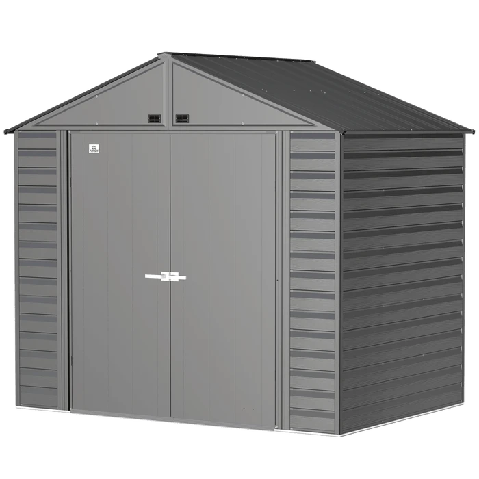 Arrow Select Steel Storage Shed, 8x6, Charcoal 10 Arrow Select Steel Storage Shed, 8x6, Charcoal - Image 8
