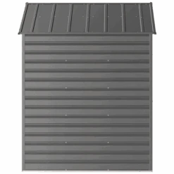 Arrow Select Steel Storage Shed, 8x6, Charcoal 24 Arrow Select Steel Storage Shed, 8x6, Charcoal -Shelterlogic scg86cc silo image 07